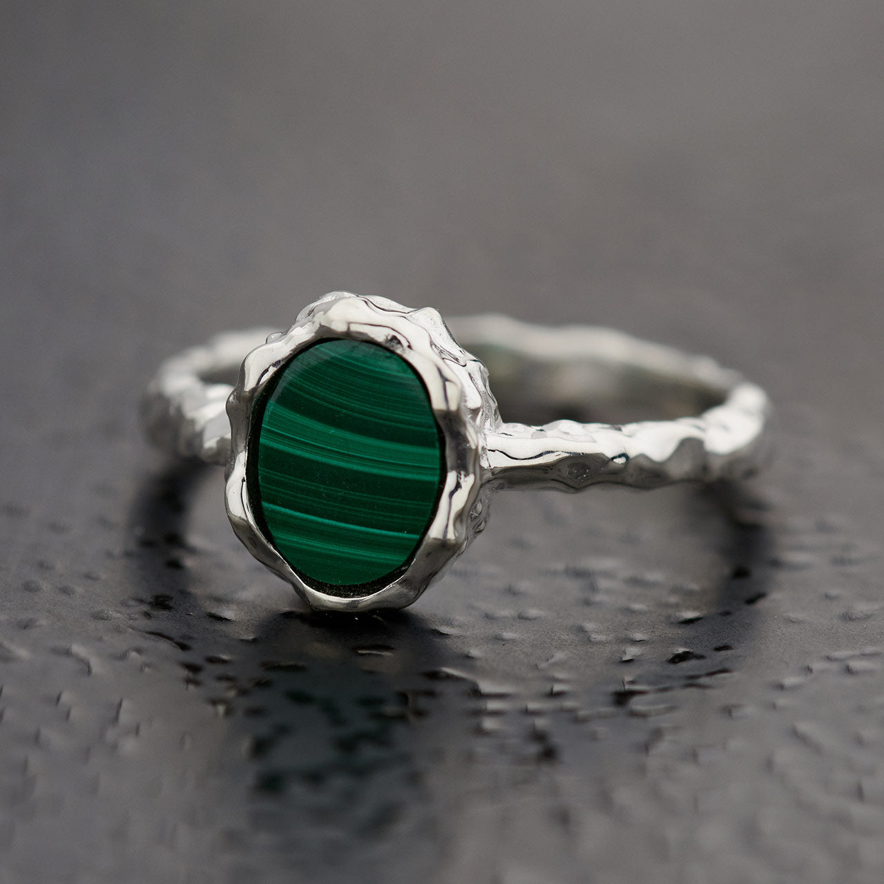 Hammered Finish Rings
