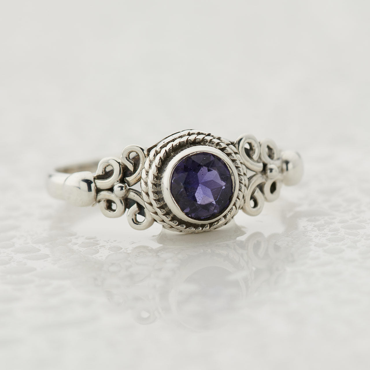 Iolite Sterling Silver Eden Ring – Nugent Jewelry