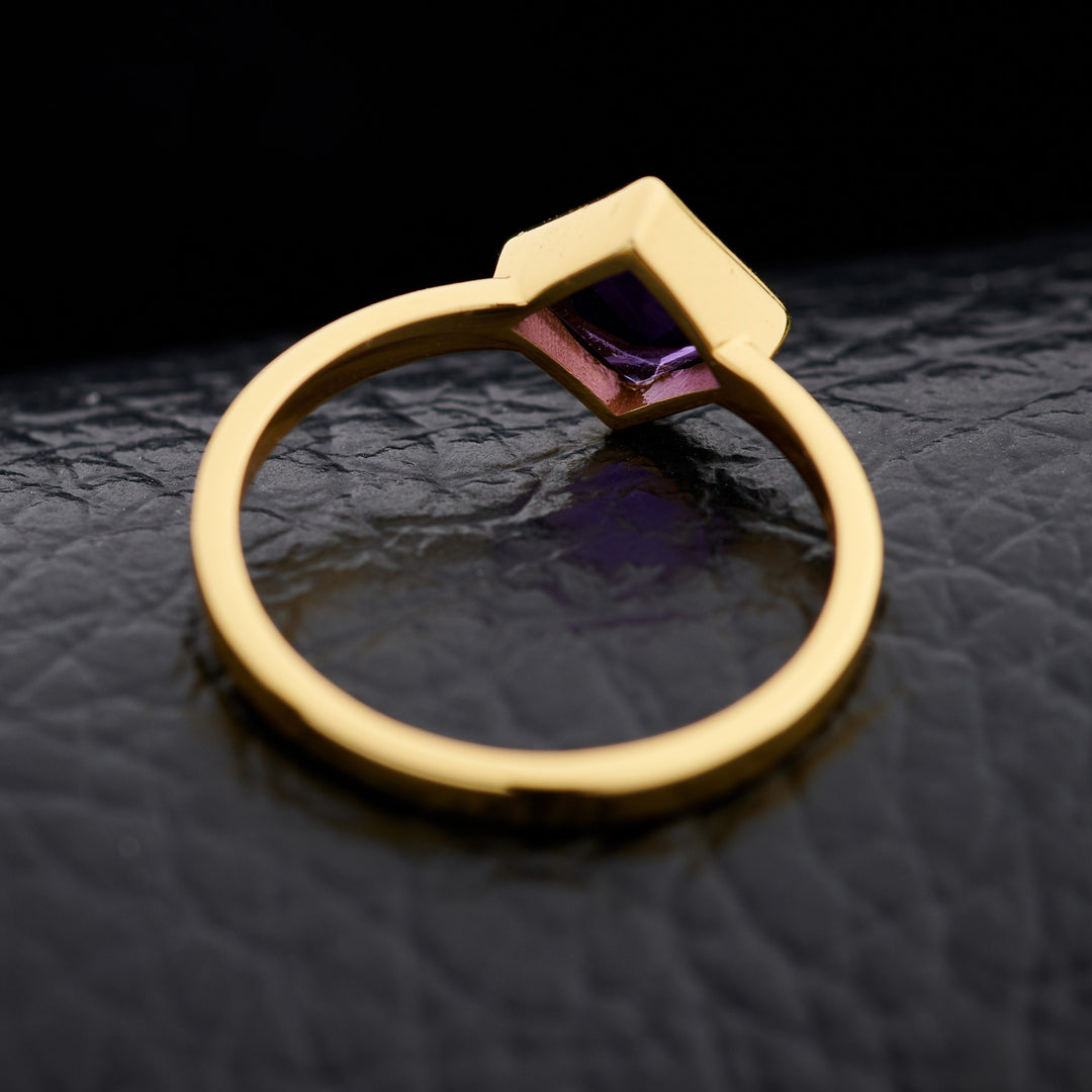 Amethyst Everyday Gold Ring