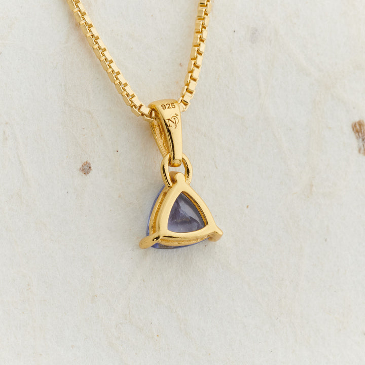 Tanzanite Everyday Gold Pendant
