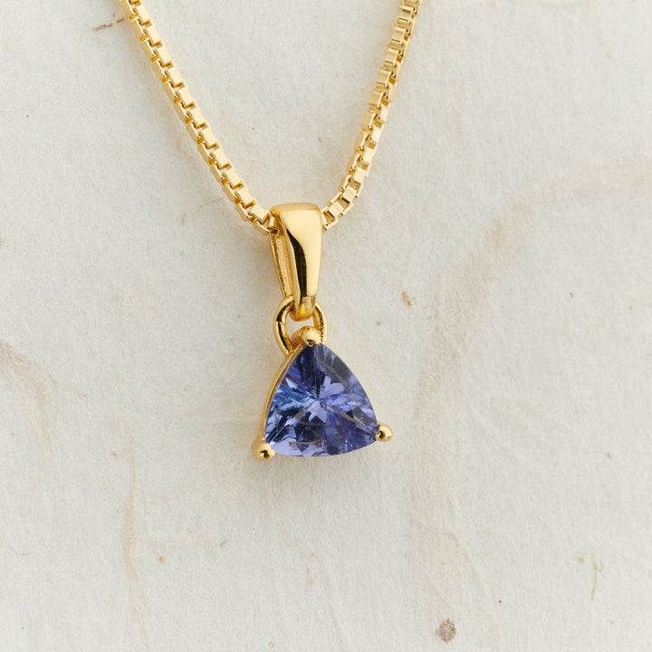 Tanzanite Everyday Gold Pendant