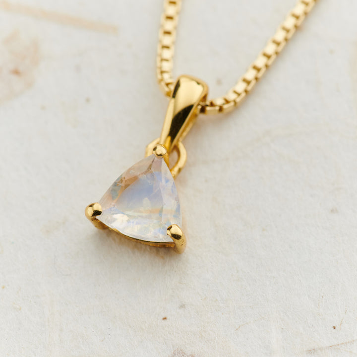 Moonstone Everyday Gold Pendant