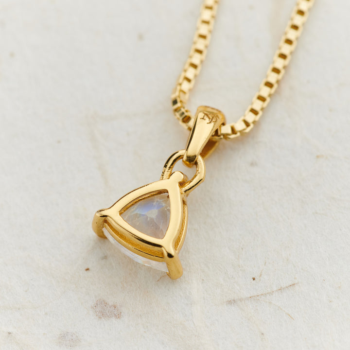 Moonstone Everyday Gold Pendant