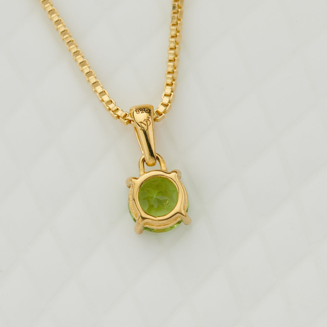 Peridot Everyday Gold Pendant