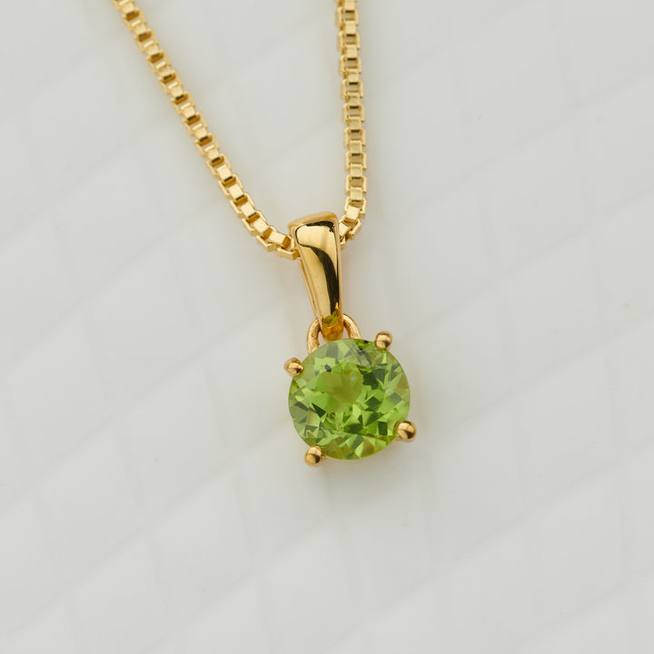 Peridot Everyday Gold Pendant