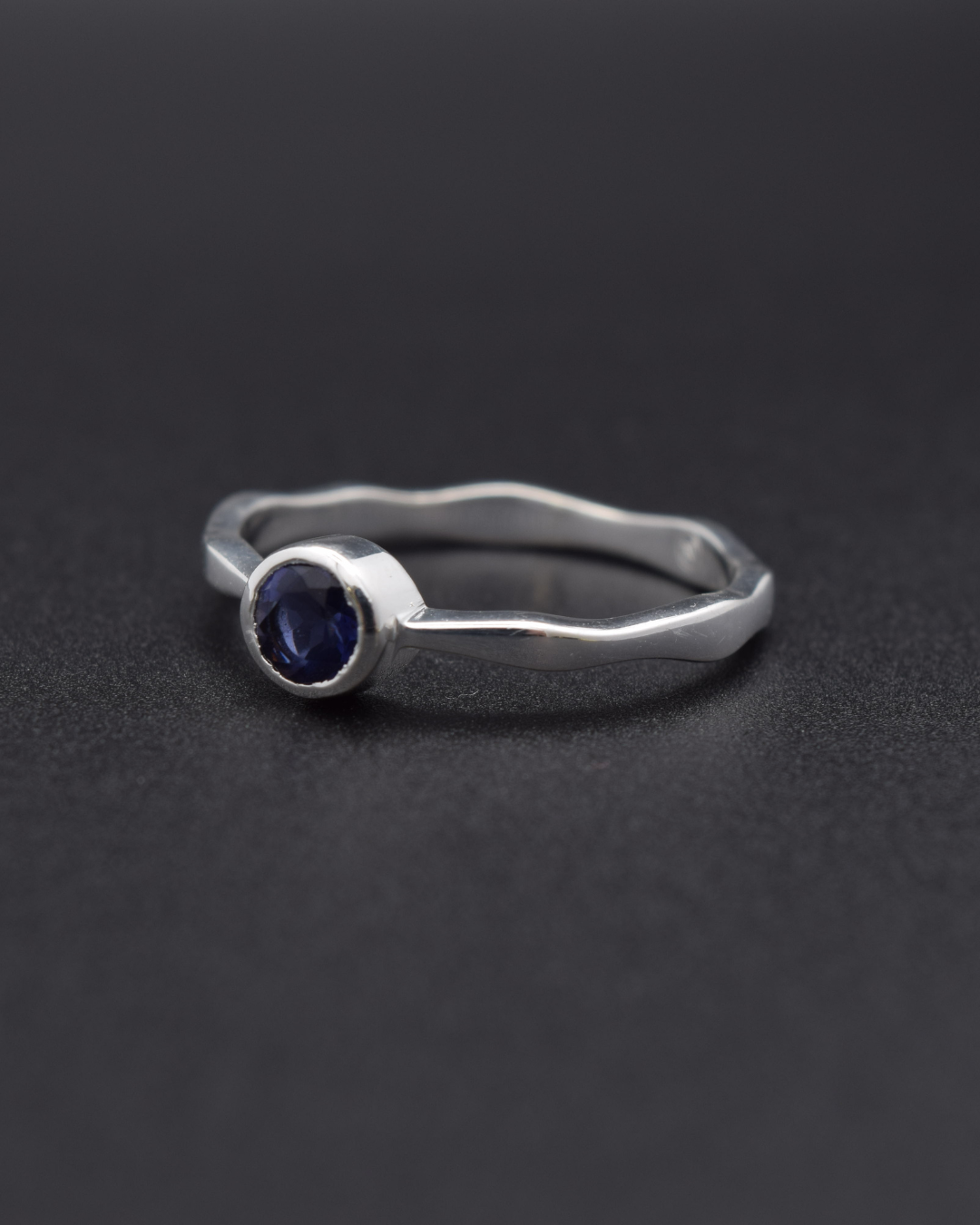 Silvaria Iolite Wavy Ring