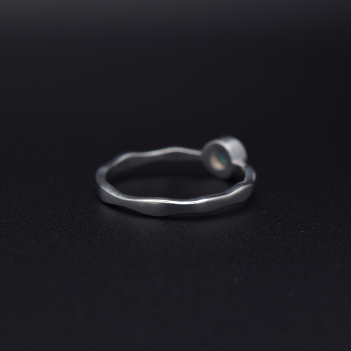 Silvaria Ethiopian Opal Wavy Ring