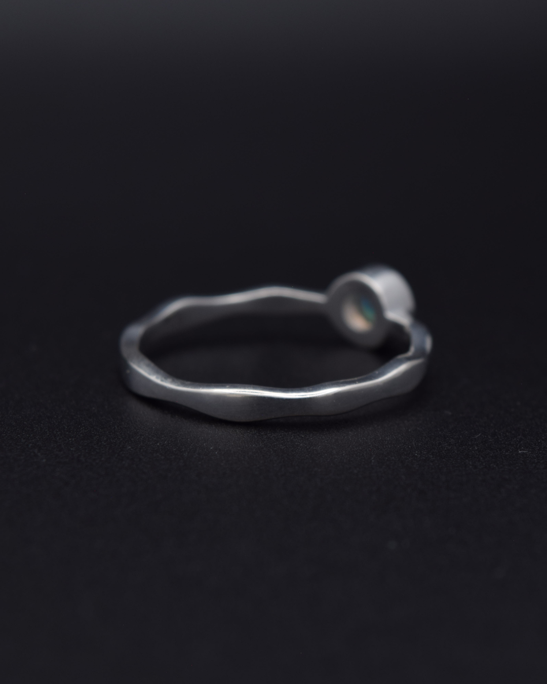 Silvaria Ethiopian Opal Wavy Ring
