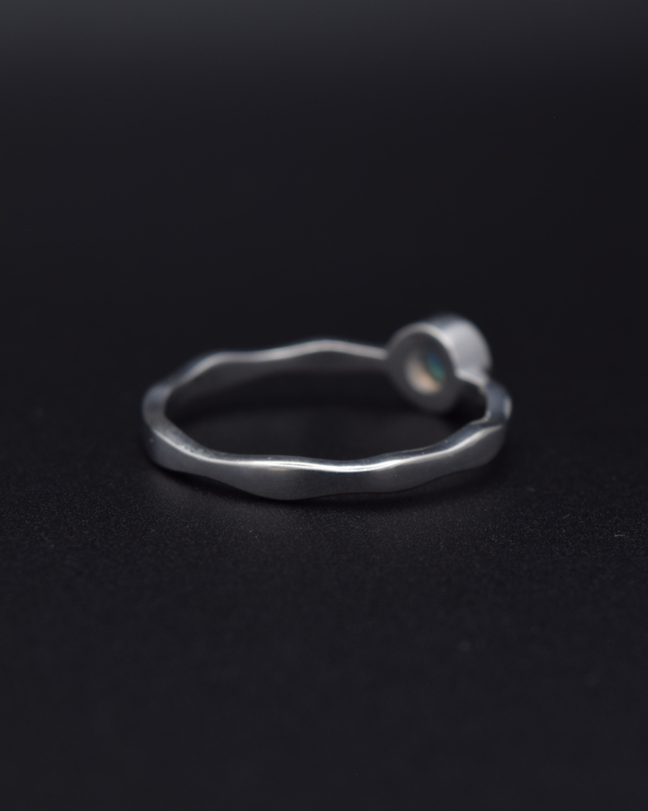 Silvaria Ethiopian Opal Wavy Ring
