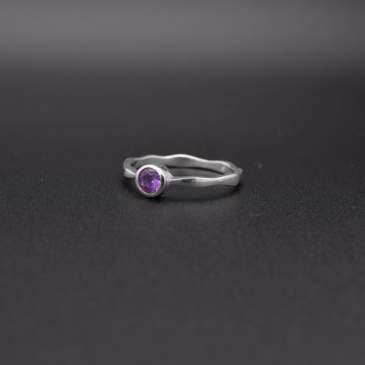 Silvaria Alexandrite Wavy Ring