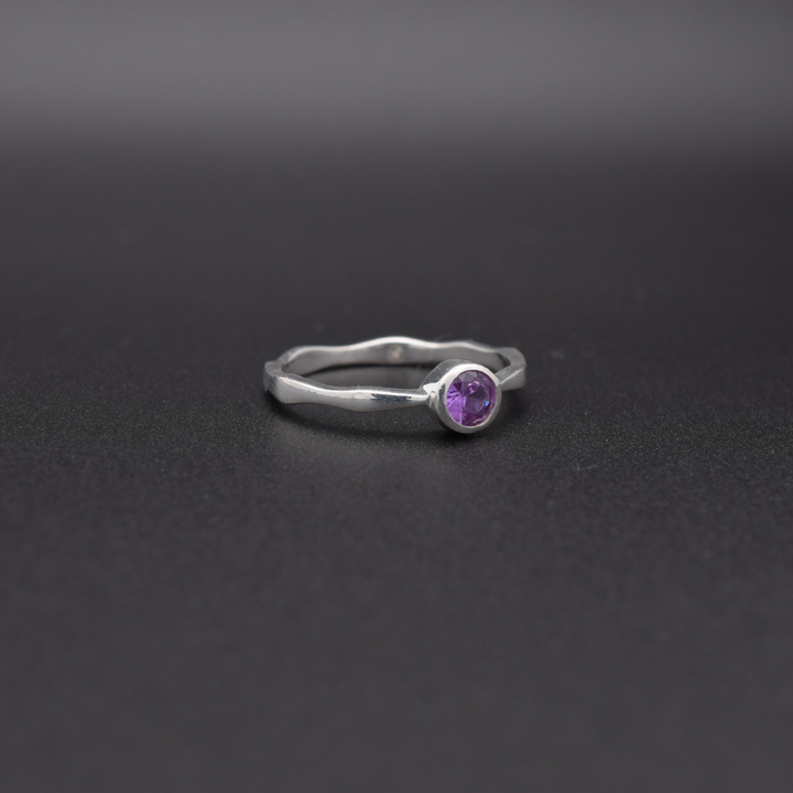 Silvaria Alexandrite Wavy Ring