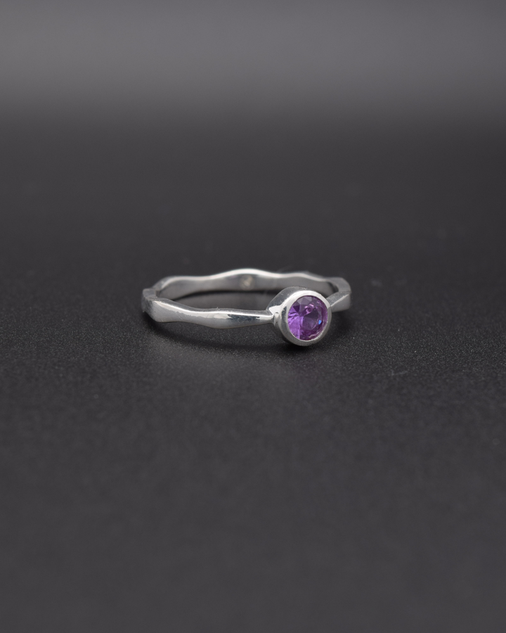 Silvaria Alexandrite Wavy Ring