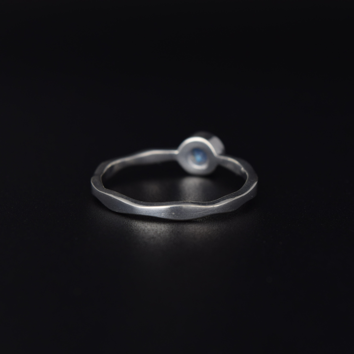 Silvaria Moonstone Wavy Ring