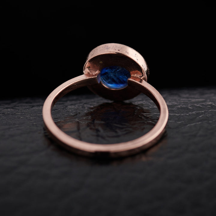 Kyanite 14K Rose Gold Ring