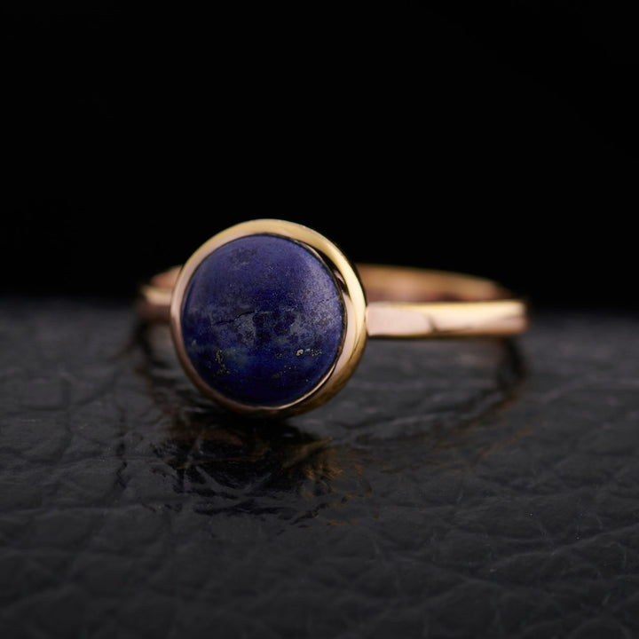 Lapis 14K Rose Gold Ring
