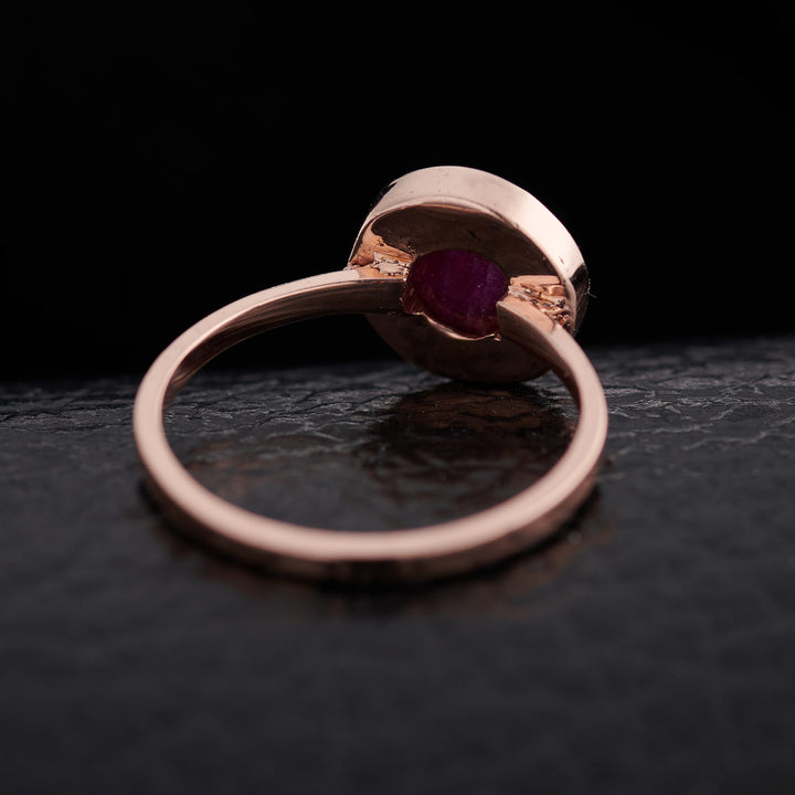 Ruby 14K Rose Gold Ring