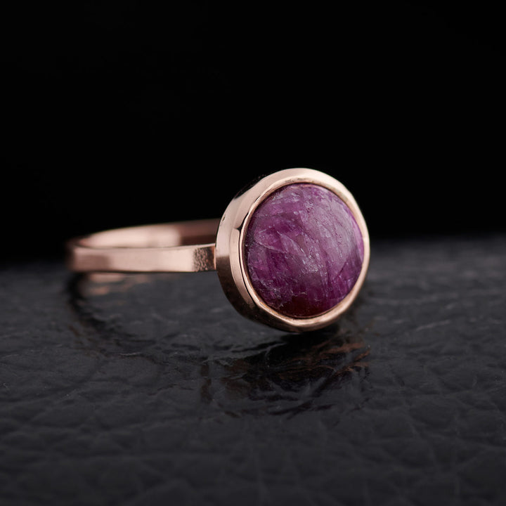 Ruby 14K Rose Gold Ring