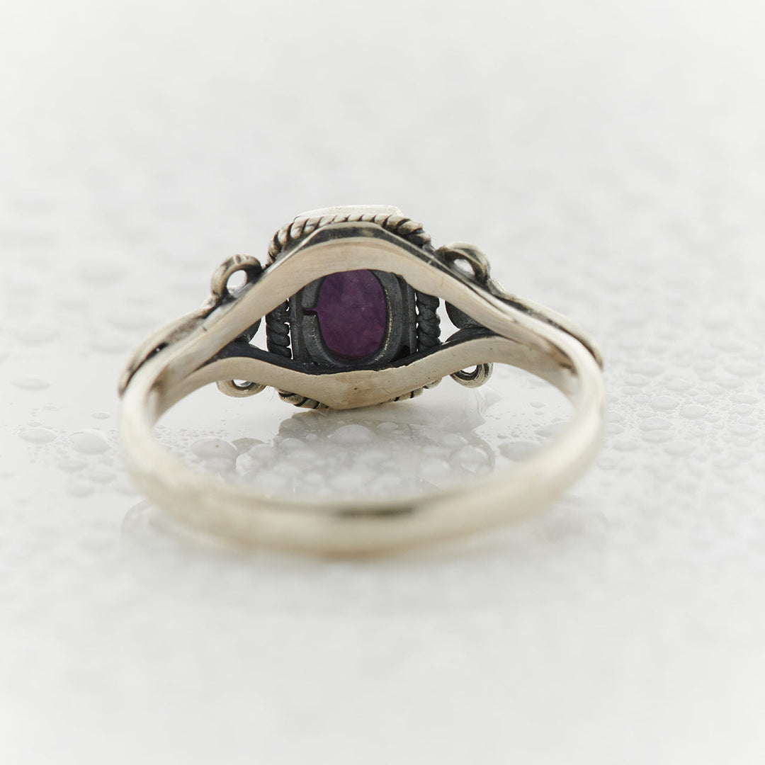 Lepidolite Sterling Silver Orion Ring