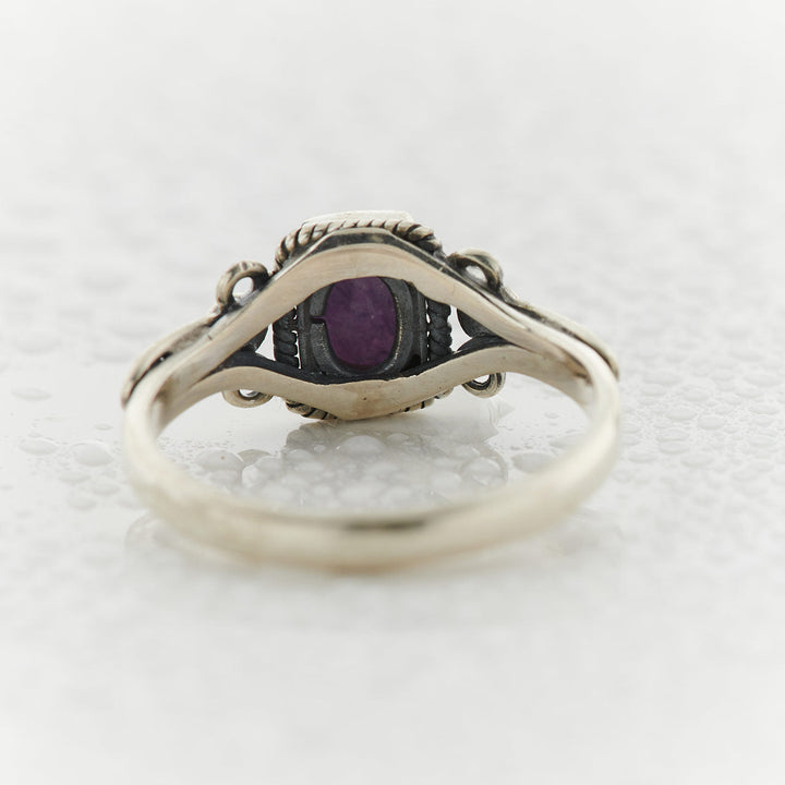 Lepidolite Sterling Silver Orion Ring