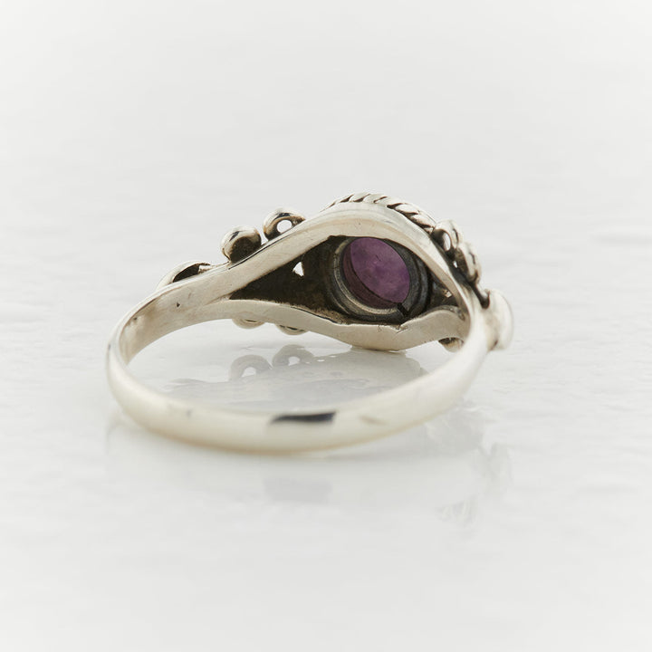 Lepidolite Sterling Silver Eden Ring
