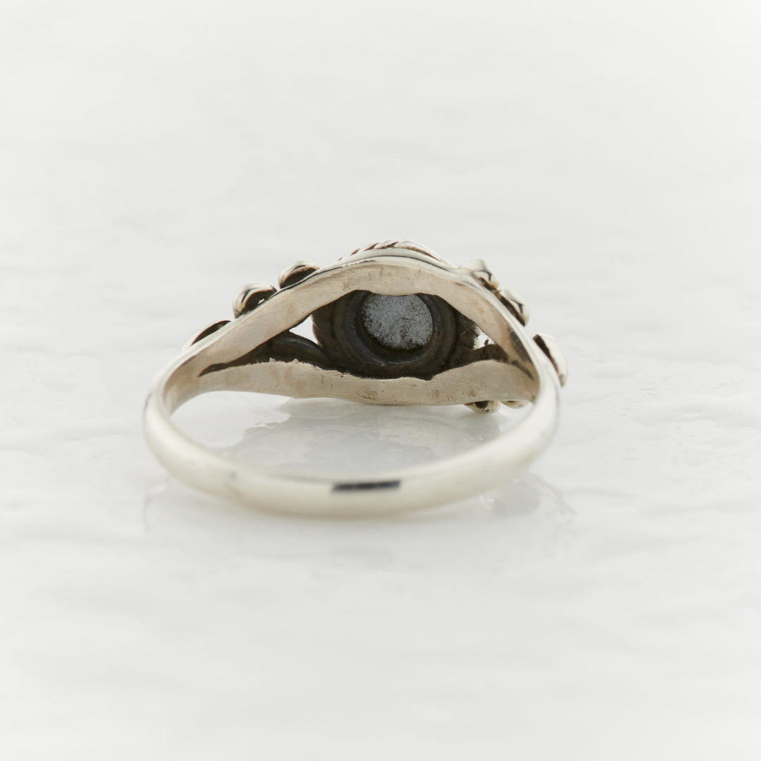 Angelite Sterling Silver Eden Ring