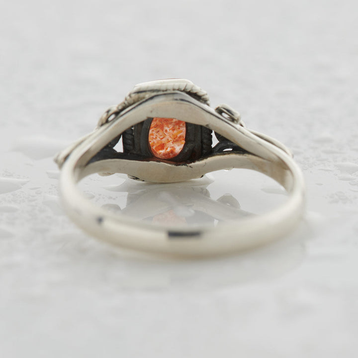Sunstone Sterling Silver Orion Ring