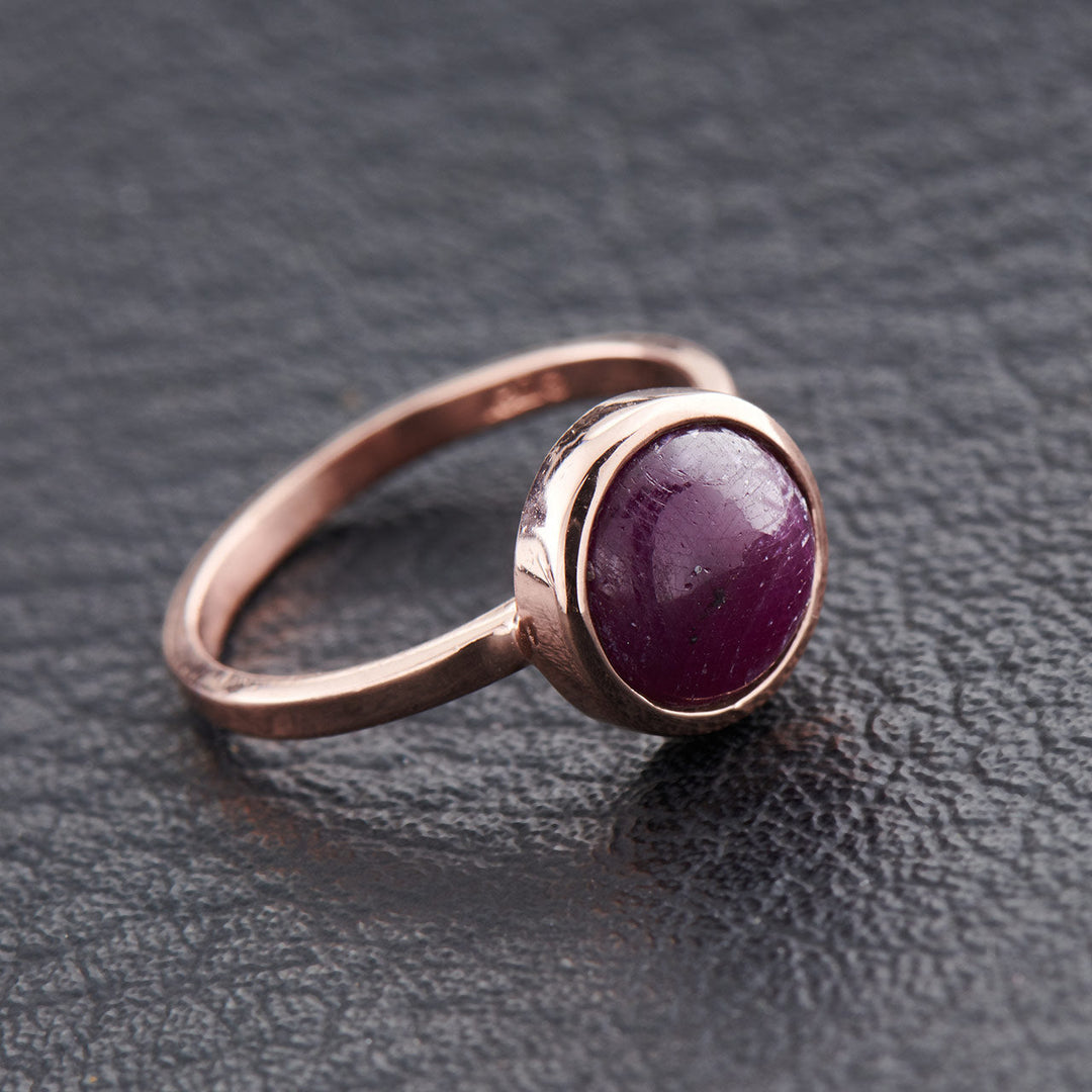 Ruby 14K Rose Gold Ring