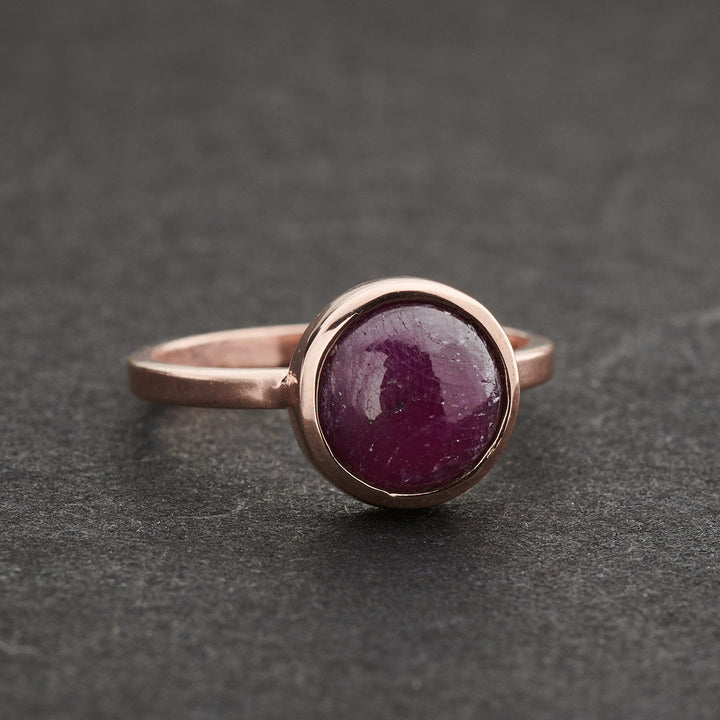 Ruby 14K Rose Gold Ring