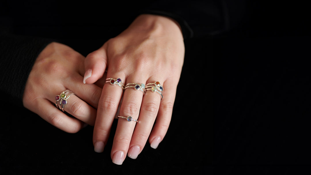 Silvaria Labradorite Wavy Ring